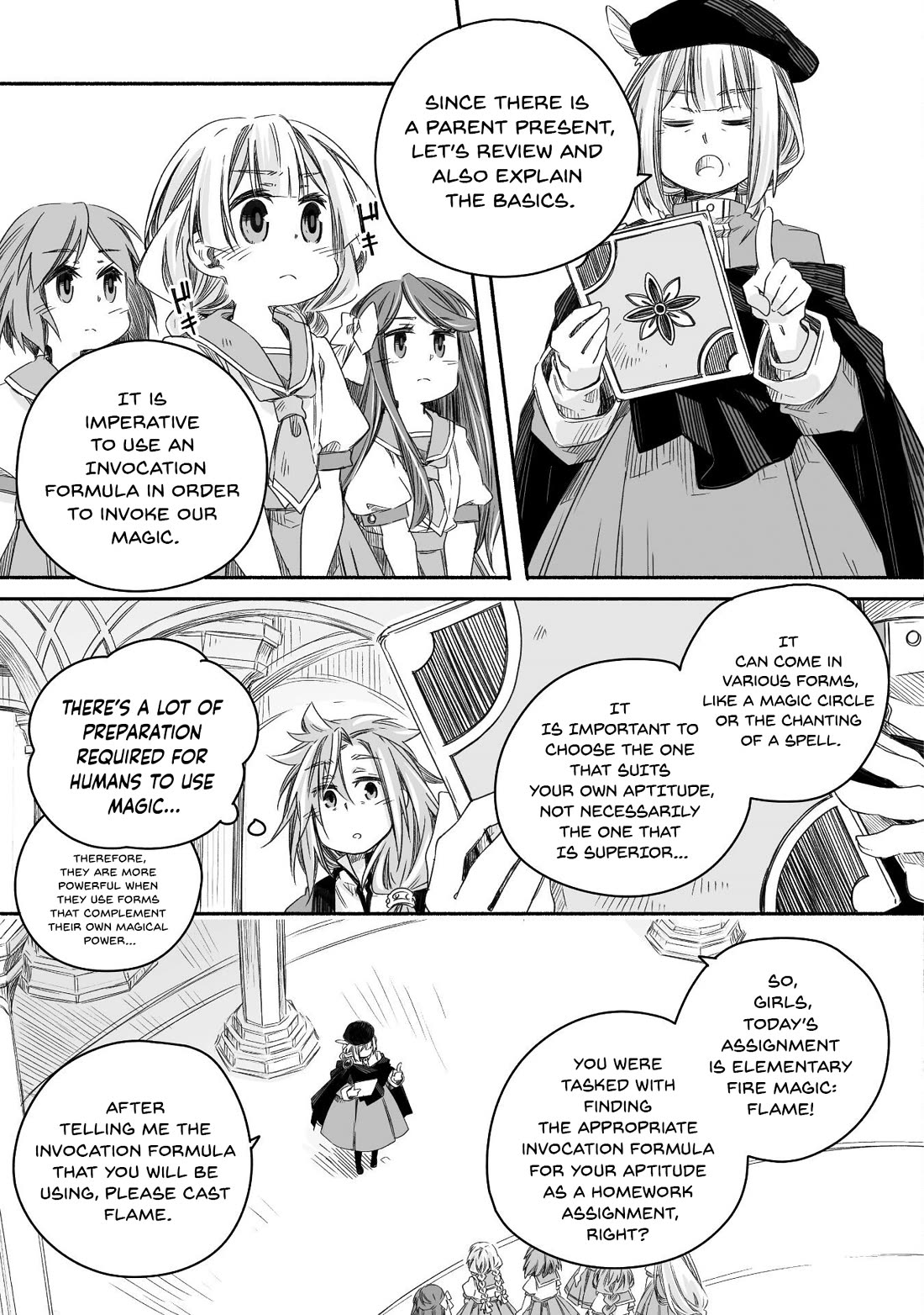 Dragon Daddy Diaries: A Girl Grows to Greatness Chapter 20 page 4 - Chapter 20: Dragon, (formally) Visiting the Class