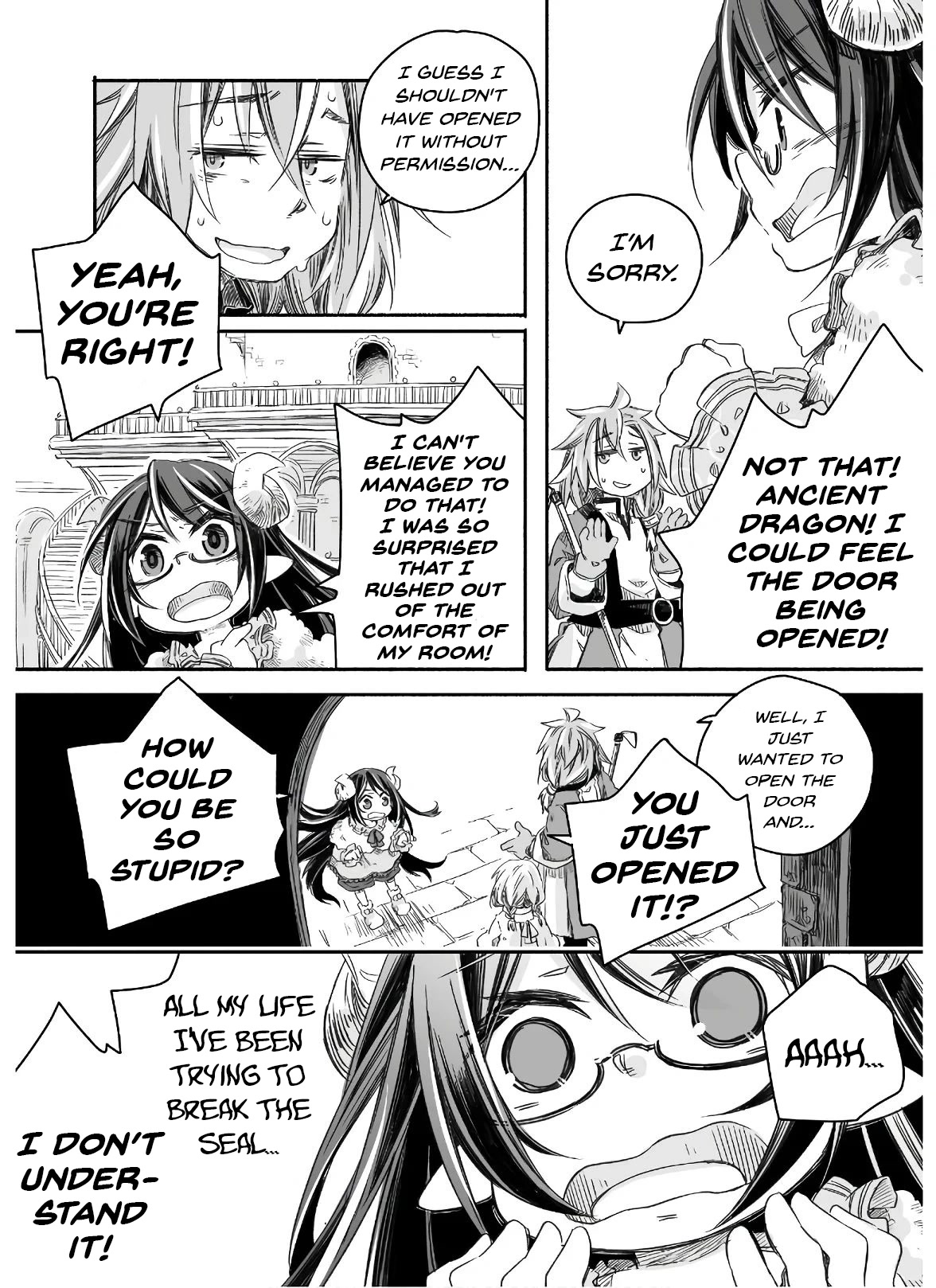 Dragon Daddy Diaries: A Girl Grows to Greatness Chapter 4 page 10 - Chapter 4: Dragon, Unsealing the library door