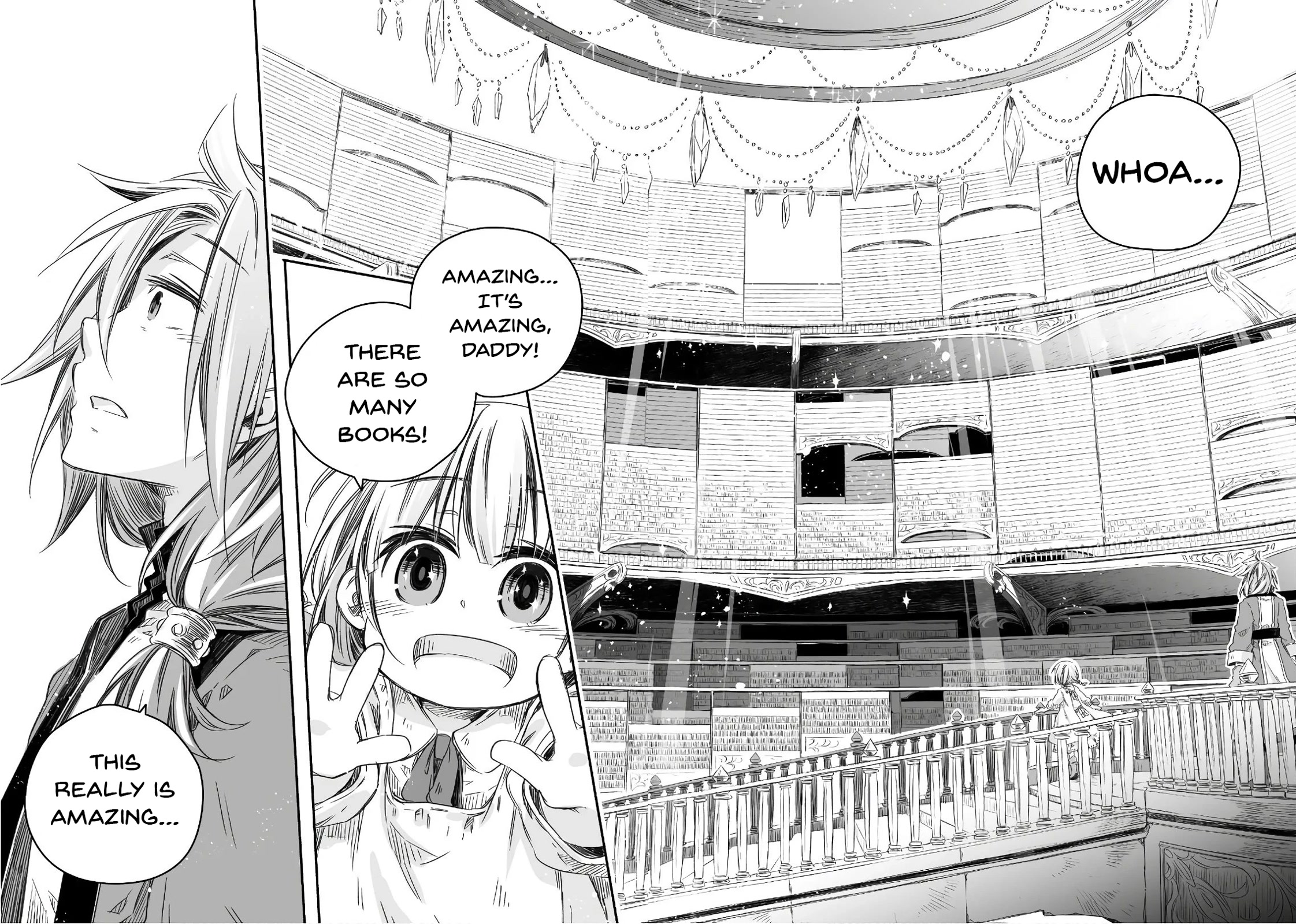 Dragon Daddy Diaries: A Girl Grows to Greatness Chapter 4 page 12 - Chapter 4: Dragon, Unsealing the library door