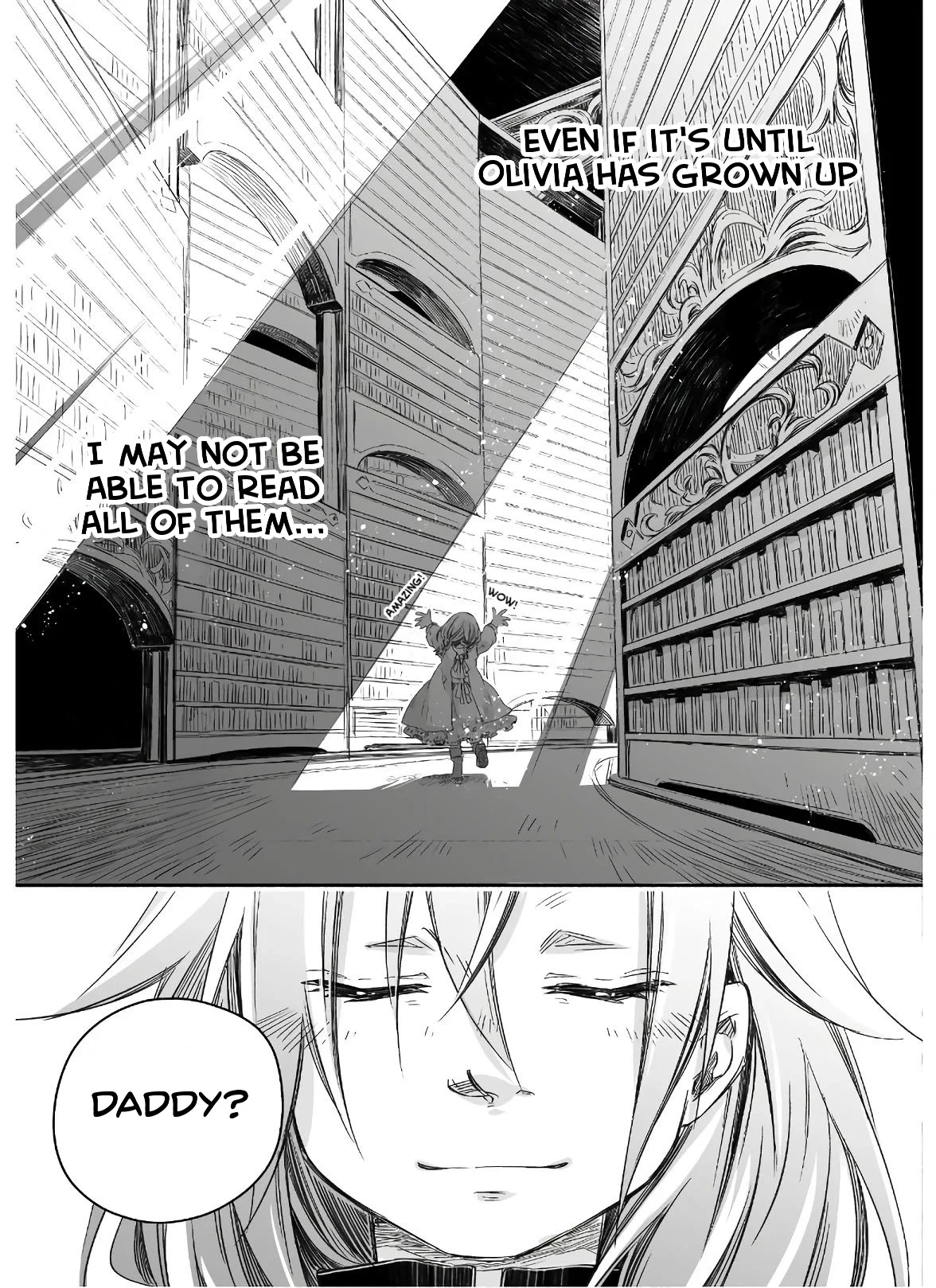 Dragon Daddy Diaries: A Girl Grows to Greatness Chapter 4 page 14 - Chapter 4: Dragon, Unsealing the library door