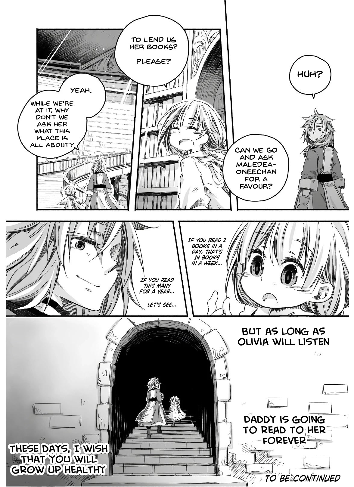 Dragon Daddy Diaries: A Girl Grows to Greatness Chapter 4 page 15 - Chapter 4: Dragon, Unsealing the library door
