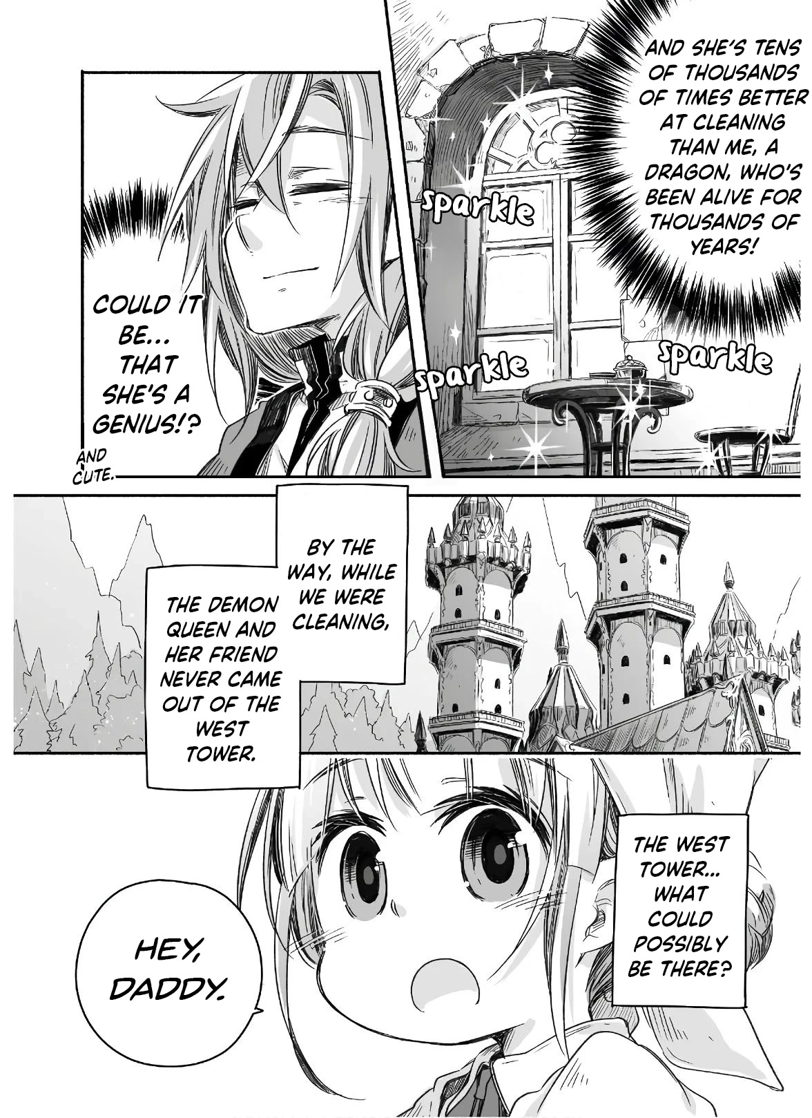 Dragon Daddy Diaries: A Girl Grows to Greatness Chapter 4 page 2 - Chapter 4: Dragon, Unsealing the library door