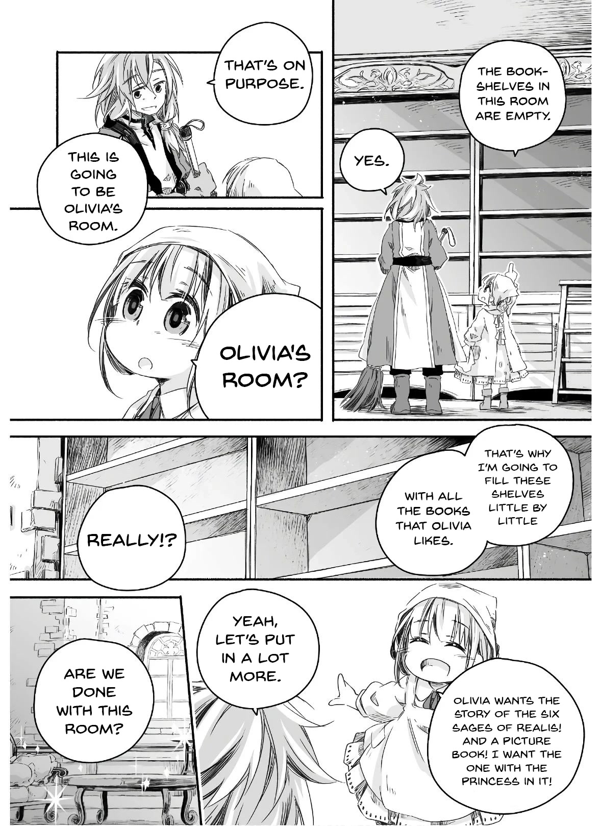 Dragon Daddy Diaries: A Girl Grows to Greatness Chapter 4 page 3 - Chapter 4: Dragon, Unsealing the library door