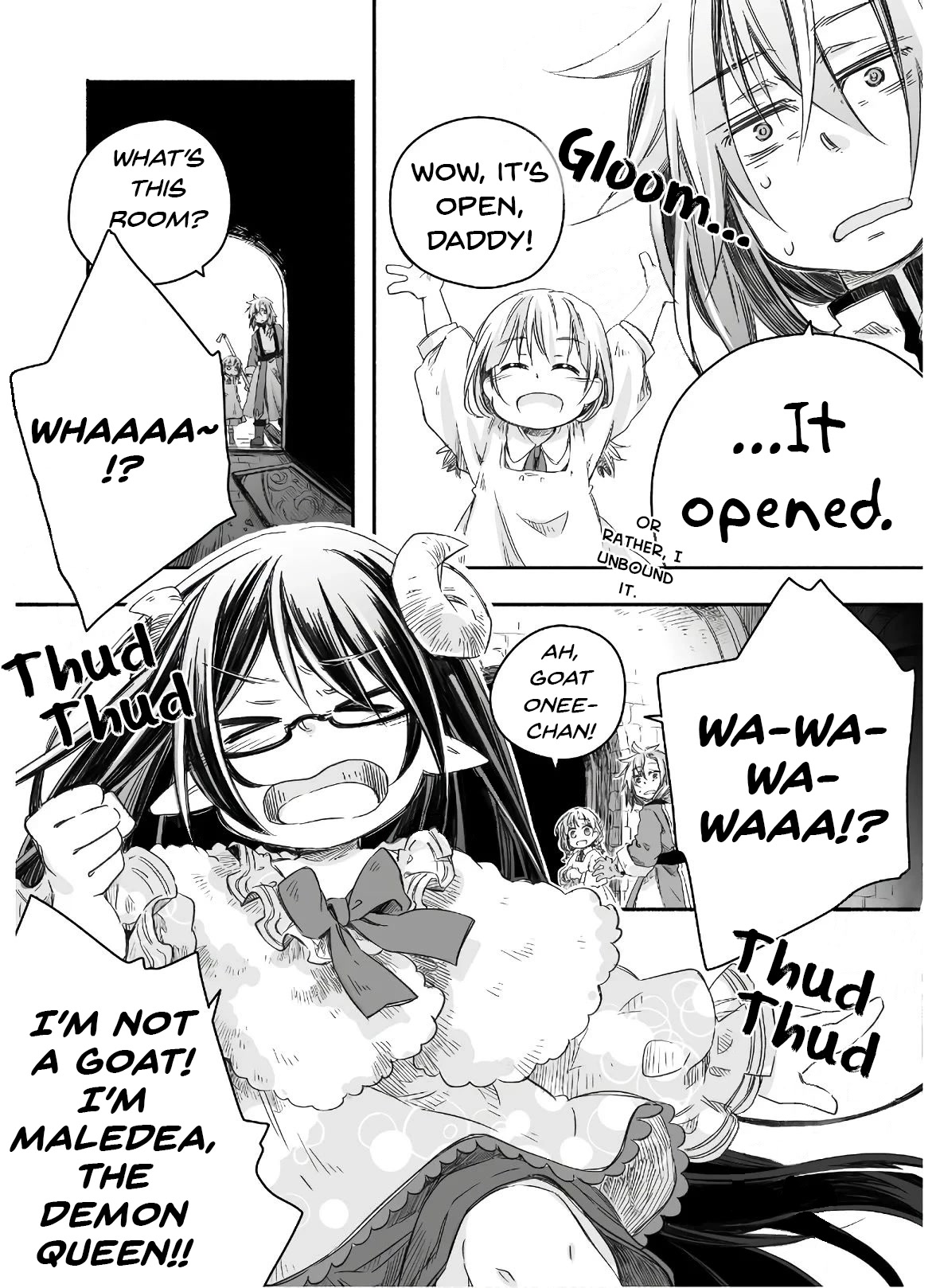 Dragon Daddy Diaries: A Girl Grows to Greatness Chapter 4 page 9 - Chapter 4: Dragon, Unsealing the library door