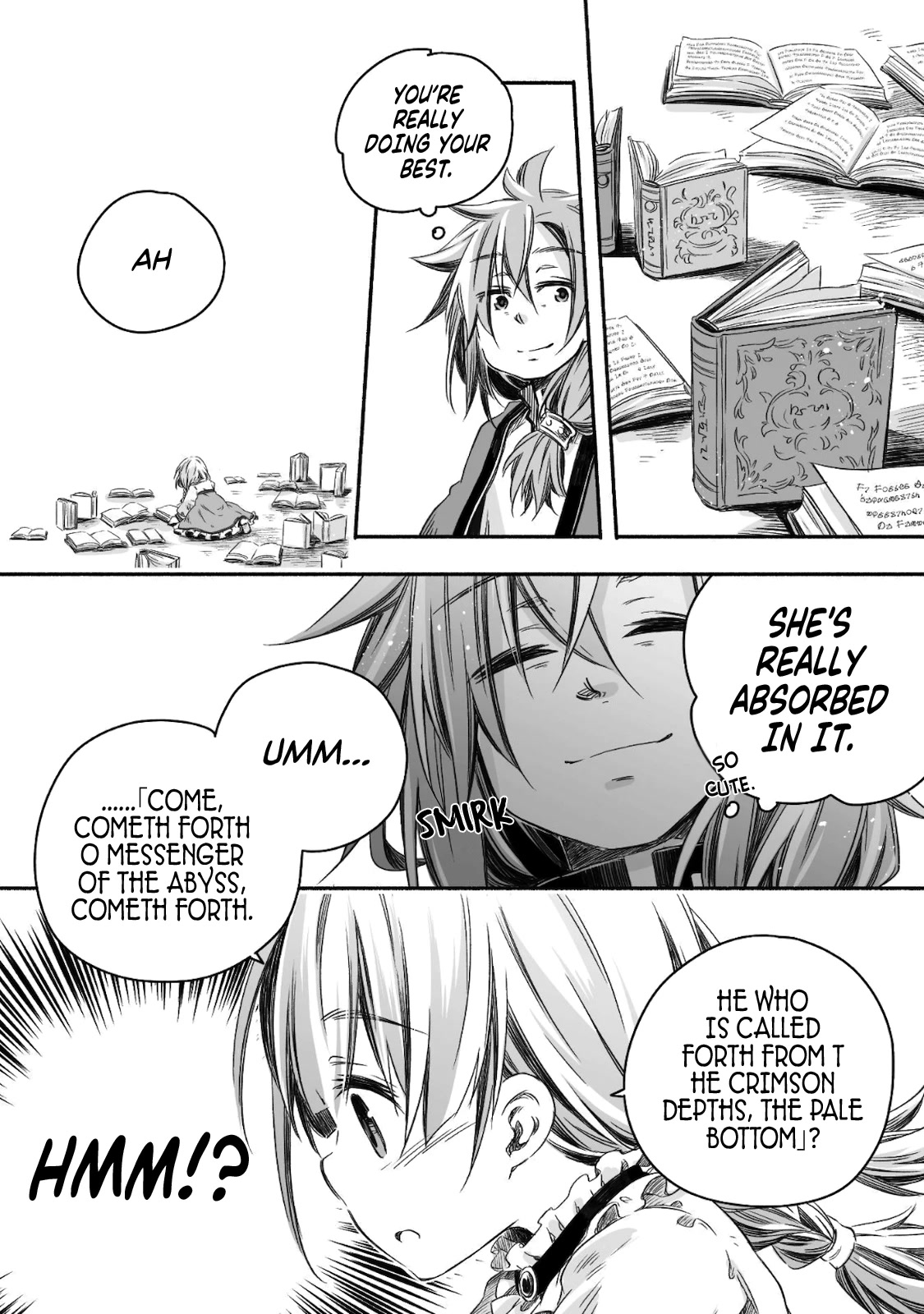Dragon Daddy Diaries: A Girl Grows to Greatness Chapter 5 page 12 - Chapter 5: Dragon, learning the secret of the library