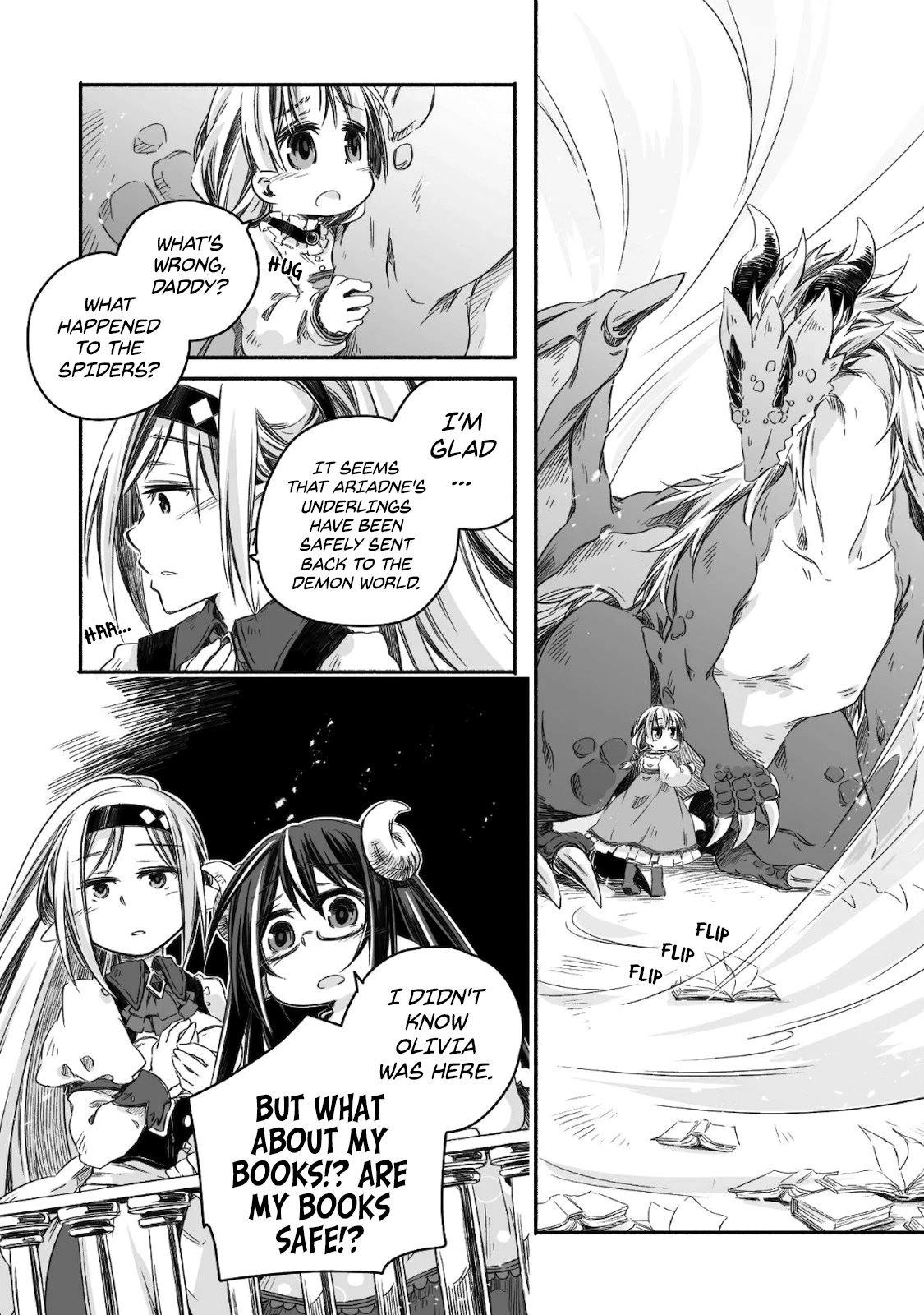 Dragon Daddy Diaries: A Girl Grows to Greatness Chapter 5 page 18 - Chapter 5: Dragon, learning the secret of the library