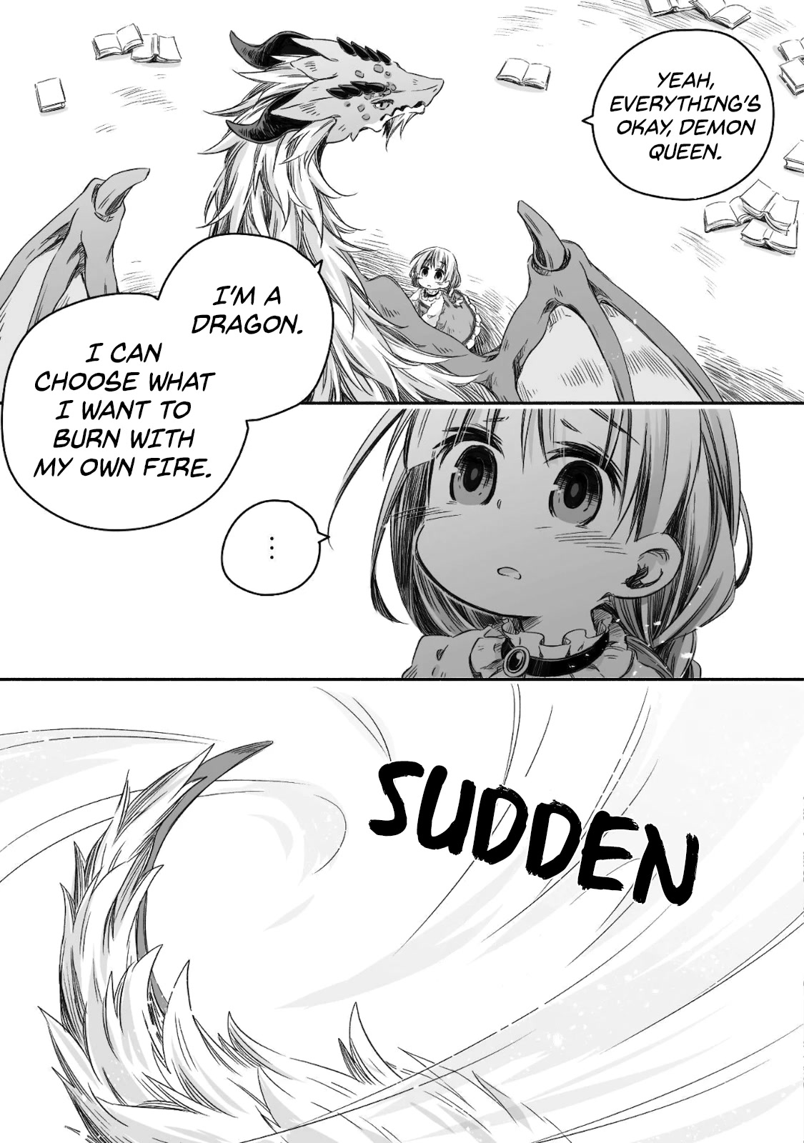 Dragon Daddy Diaries: A Girl Grows to Greatness Chapter 5 page 19 - Chapter 5: Dragon, learning the secret of the library