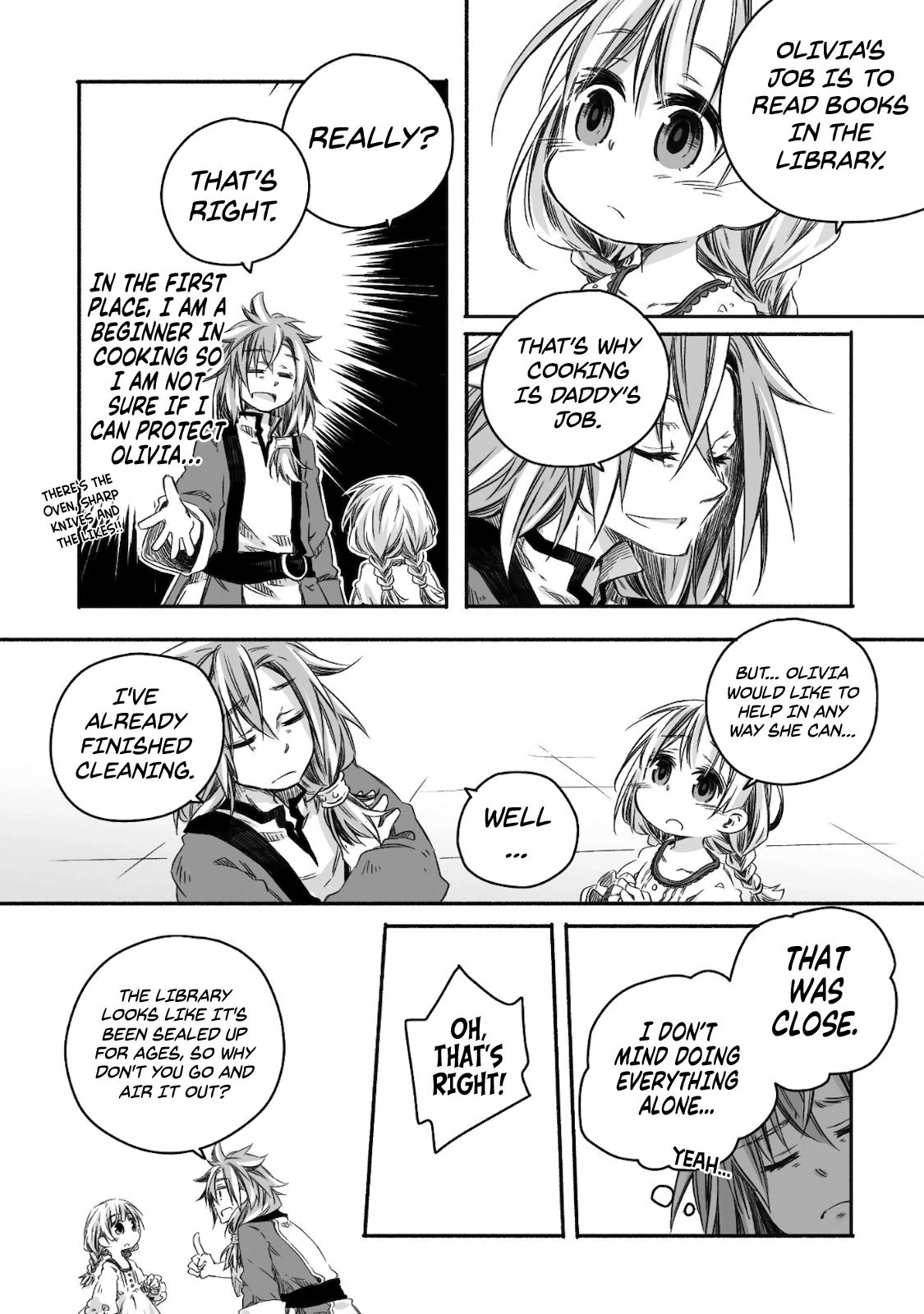 Dragon Daddy Diaries: A Girl Grows to Greatness Chapter 5 page 8 - Chapter 5: Dragon, learning the secret of the library
