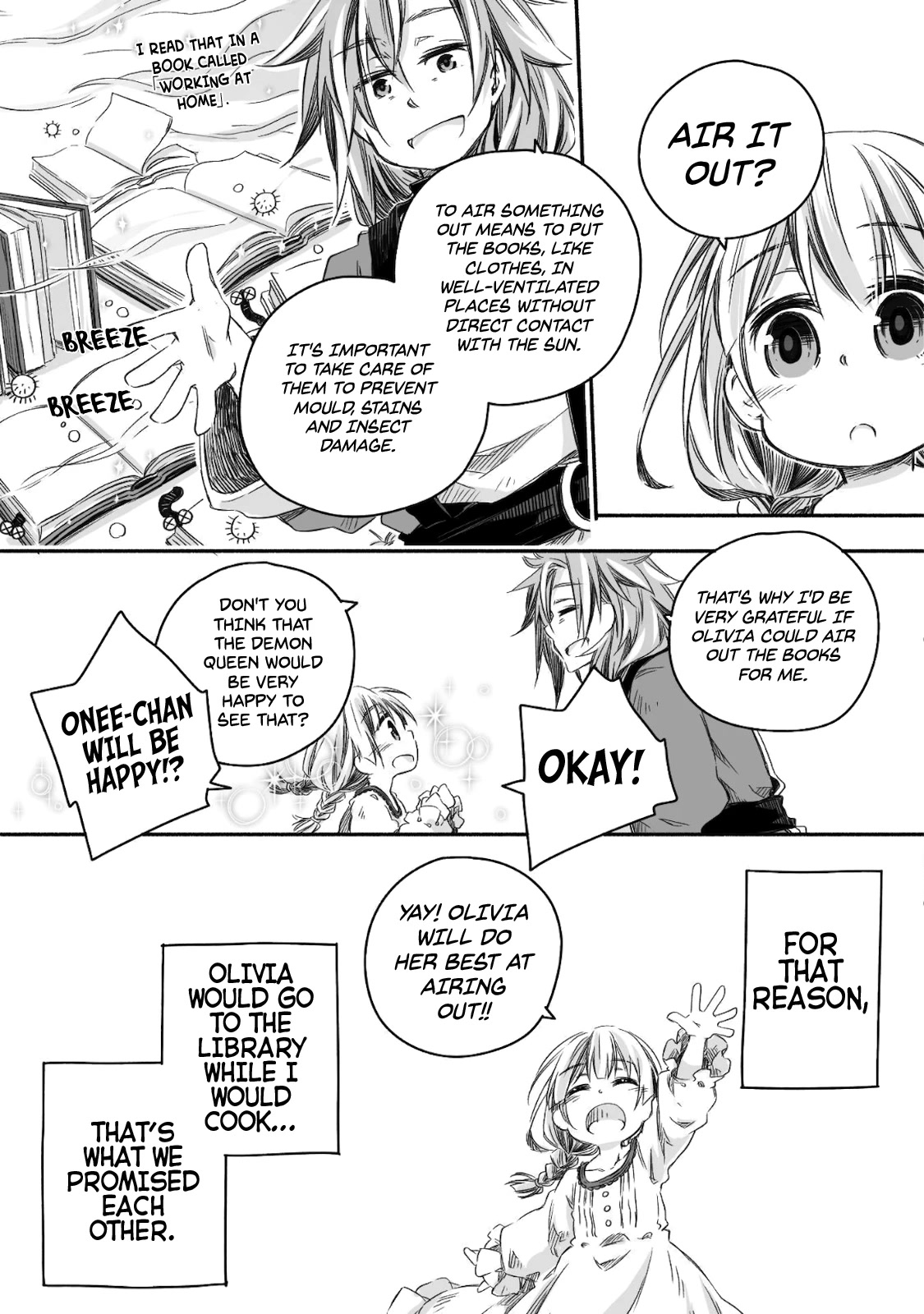 Dragon Daddy Diaries: A Girl Grows to Greatness Chapter 5 page 9 - Chapter 5: Dragon, learning the secret of the library