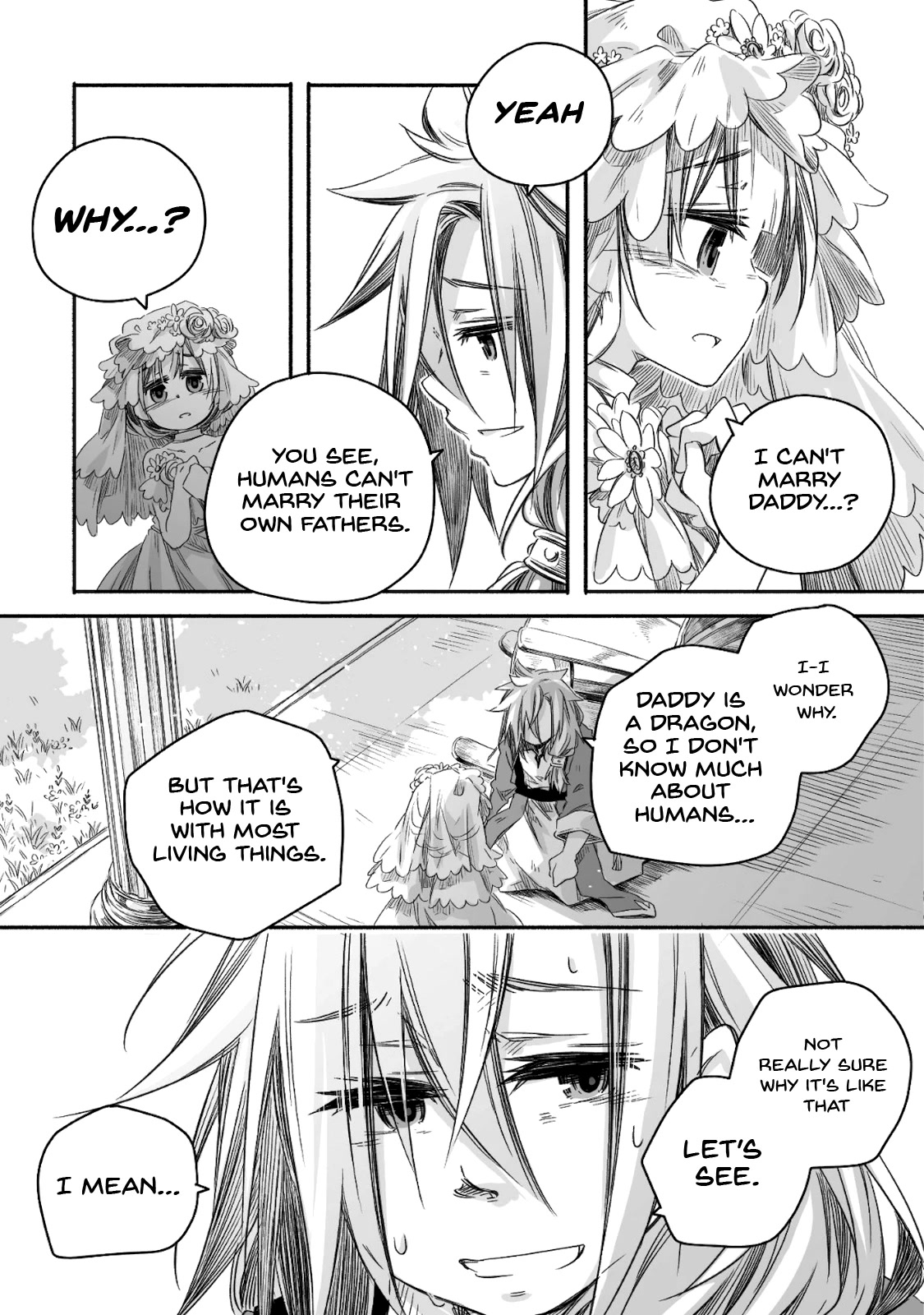Dragon Daddy Diaries: A Girl Grows to Greatness Chapter 6 page 20 - Chapter 6: The Dragon is proposed to by his daughter