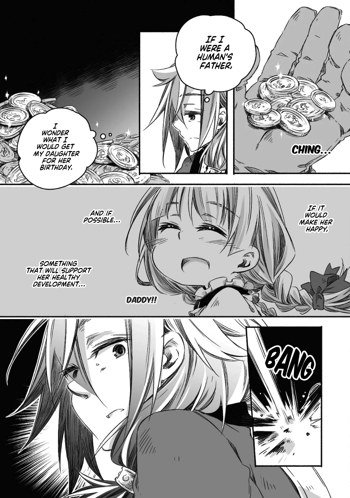 Dragon Daddy Diaries: A Girl Grows to Greatness Chapter 7 page 13 - Chapter 7: Dragon, celebrating his daughter's birthday