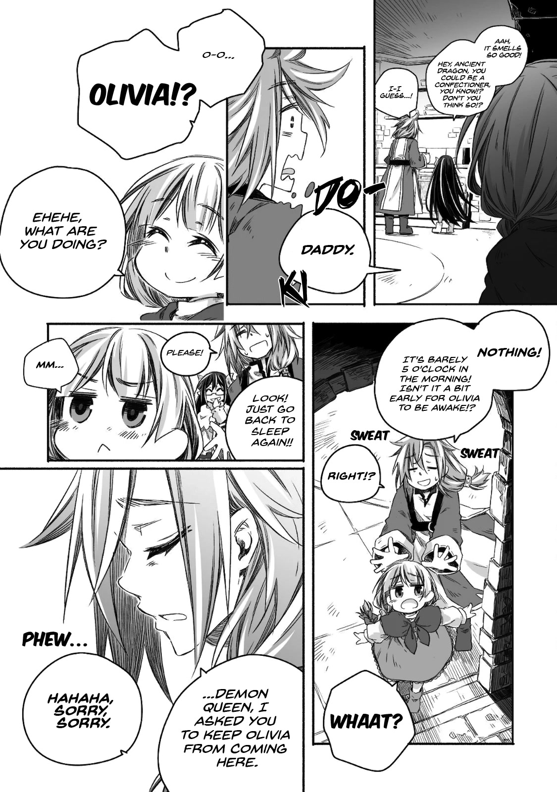 Dragon Daddy Diaries: A Girl Grows to Greatness Chapter 7 page 21 - Chapter 7: Dragon, celebrating his daughter's birthday