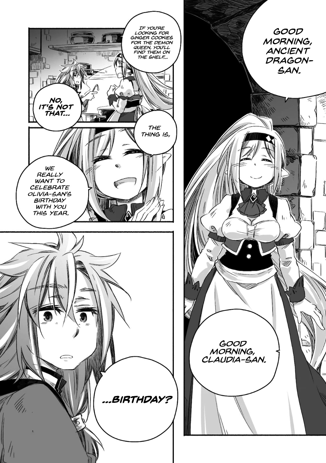Dragon Daddy Diaries: A Girl Grows to Greatness Chapter 7 page 3 - Chapter 7: Dragon, celebrating his daughter's birthday