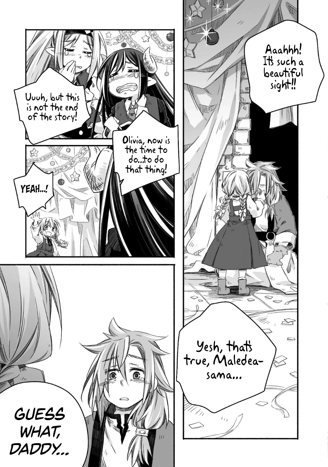 Dragon Daddy Diaries: A Girl Grows to Greatness Chapter 8 page 13 - Chapter 8: Dragon, celebrating his daughter's birthday
