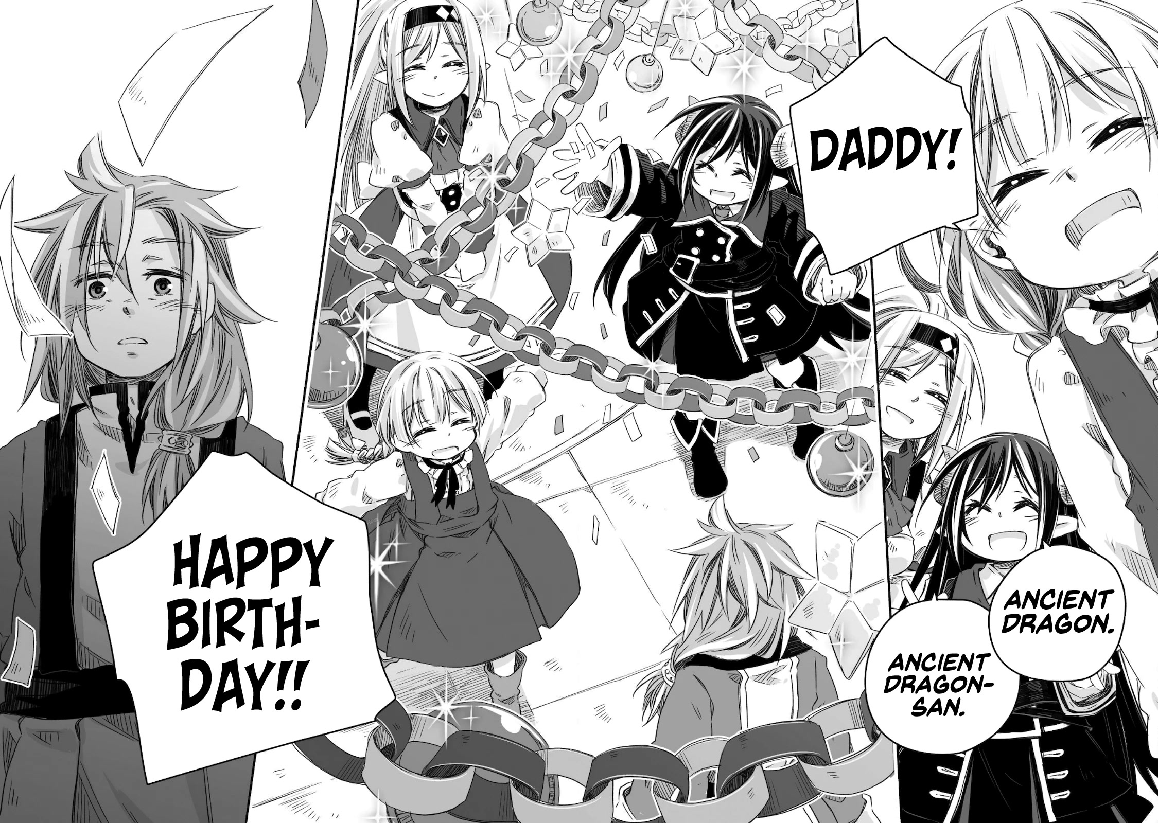 Dragon Daddy Diaries: A Girl Grows to Greatness Chapter 8 page 16 - Chapter 8: Dragon, celebrating his daughter's birthday