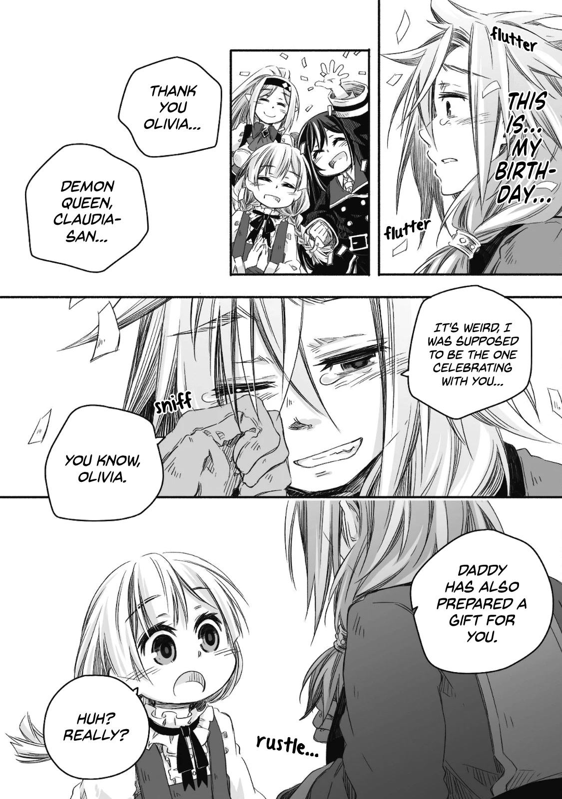Dragon Daddy Diaries: A Girl Grows to Greatness Chapter 8 page 17 - Chapter 8: Dragon, celebrating his daughter's birthday