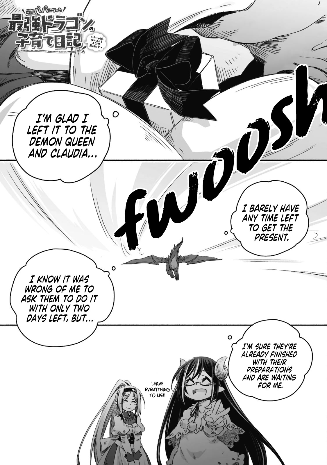 Dragon Daddy Diaries: A Girl Grows to Greatness Chapter 8 page 2 - Chapter 8: Dragon, celebrating his daughter's birthday