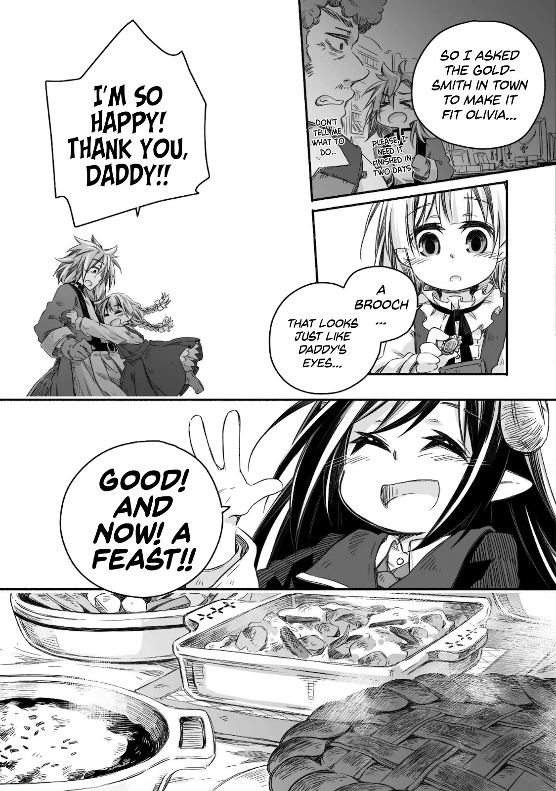 Dragon Daddy Diaries: A Girl Grows to Greatness Chapter 8 page 20 - Chapter 8: Dragon, celebrating his daughter's birthday