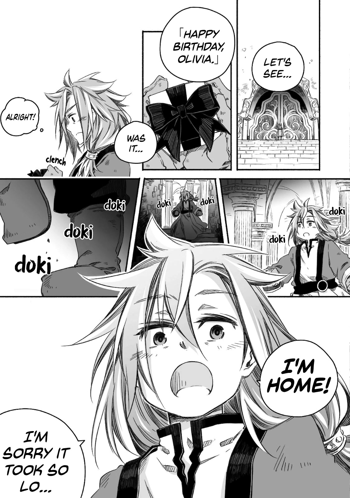 Dragon Daddy Diaries: A Girl Grows to Greatness Chapter 8 page 4 - Chapter 8: Dragon, celebrating his daughter's birthday