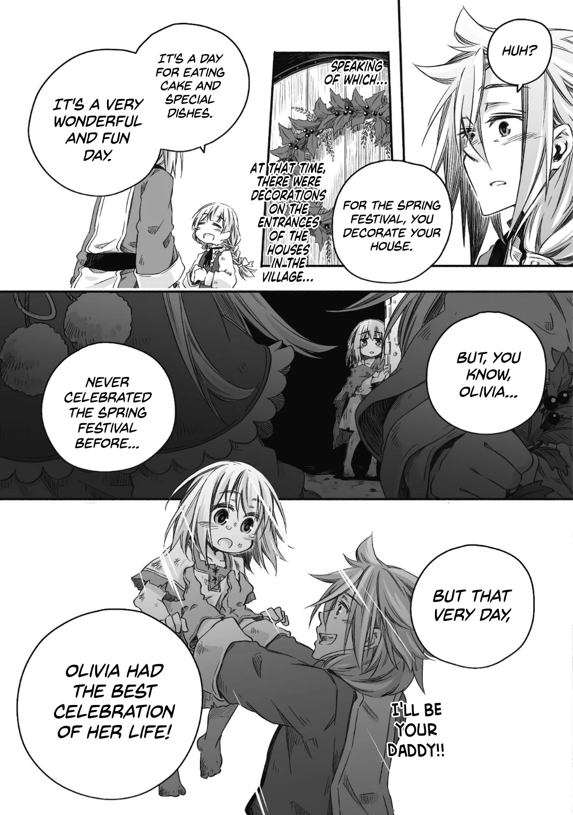 Dragon Daddy Diaries: A Girl Grows to Greatness Chapter 8 page 9 - Chapter 8: Dragon, celebrating his daughter's birthday