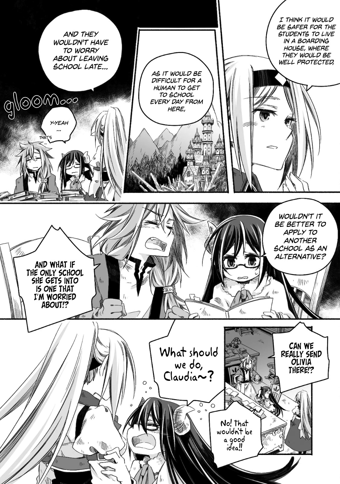 Dragon Daddy Diaries: A Girl Grows to Greatness Chapter 9 page 13 - Chapter 9: Dragon, searching for a school for his daughter