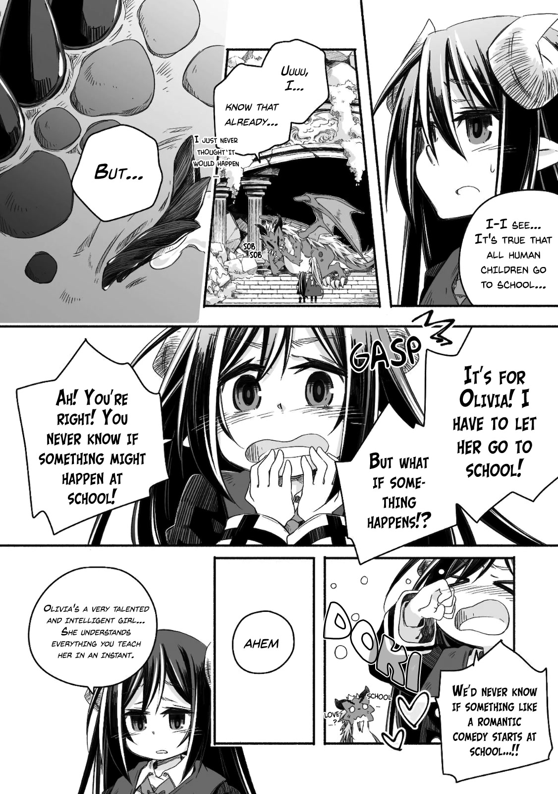 Dragon Daddy Diaries: A Girl Grows to Greatness Chapter 9 page 7 - Chapter 9: Dragon, searching for a school for his daughter