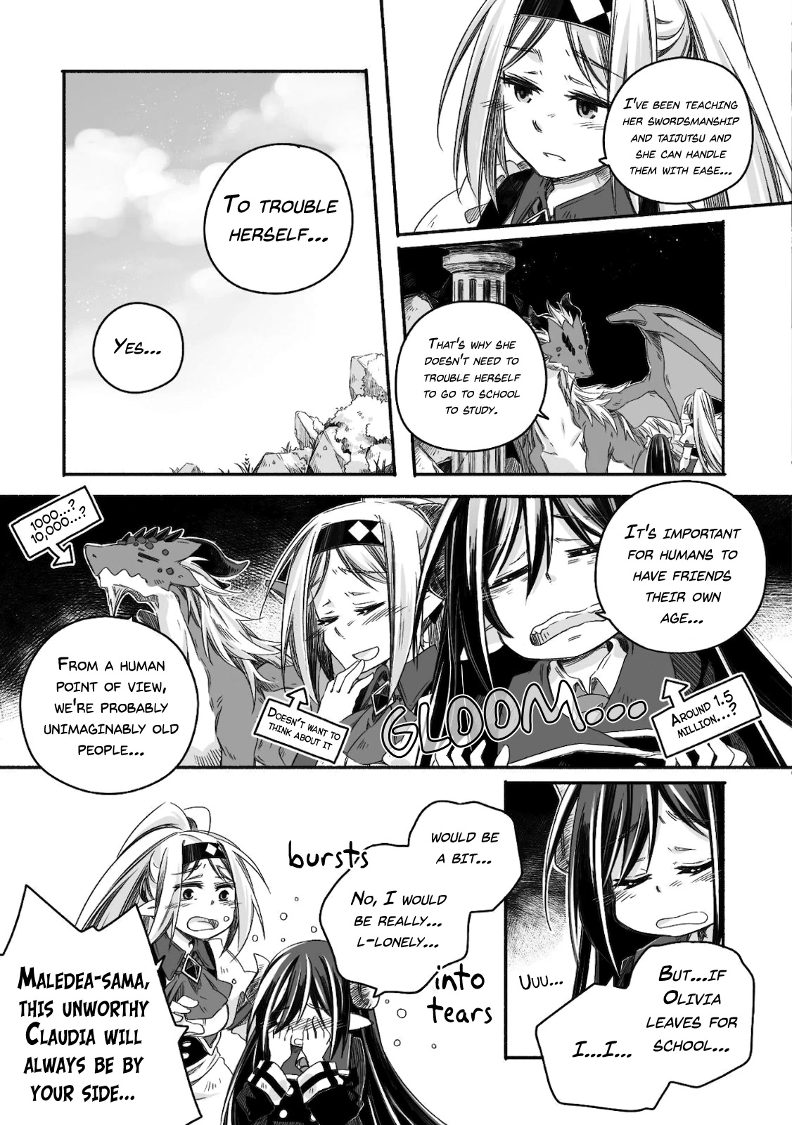 Dragon Daddy Diaries: A Girl Grows to Greatness Chapter 9 page 8 - Chapter 9: Dragon, searching for a school for his daughter