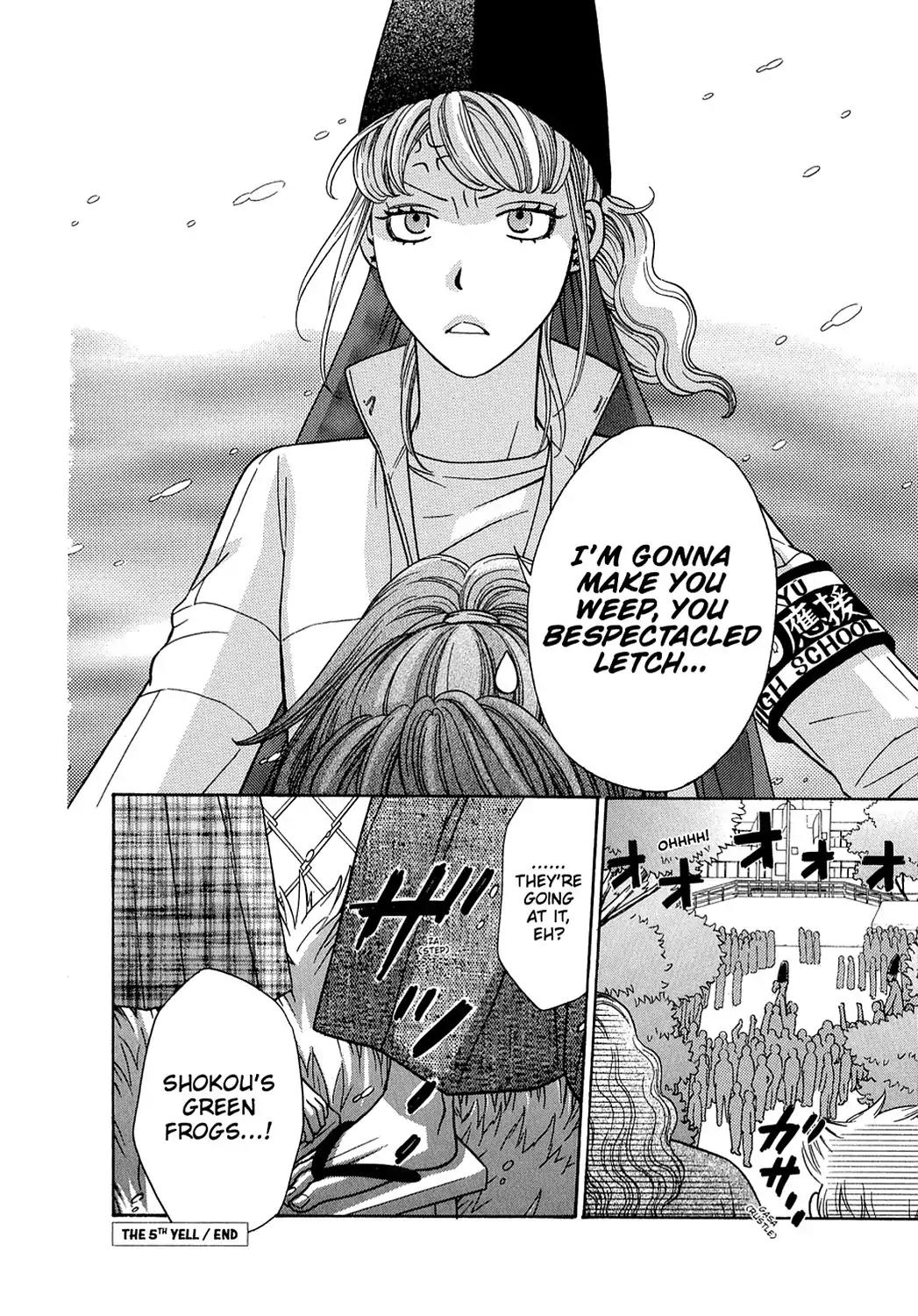 Dragon Girl Chapter 5 page 35 - Chapter 5: Vol.1 The 5th Yell: Chaos at the Sports Festival
