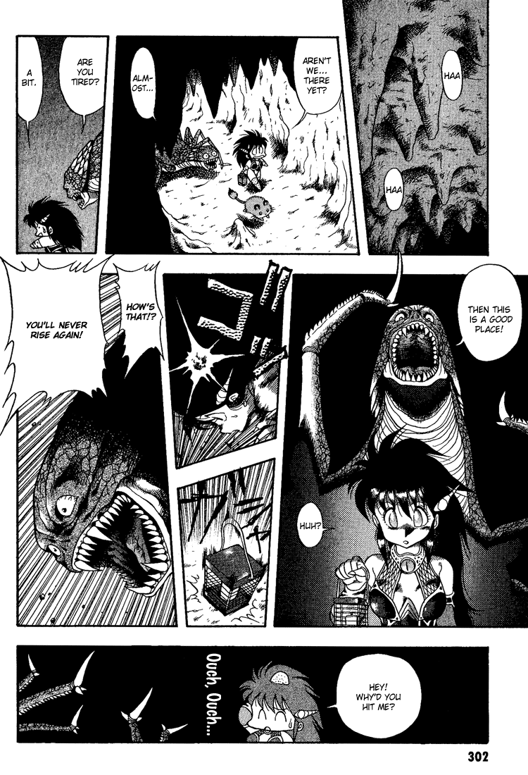 Dragon Half Chapter 18 page 8 - Chapter 18: The Naga Spider's Trap!!
