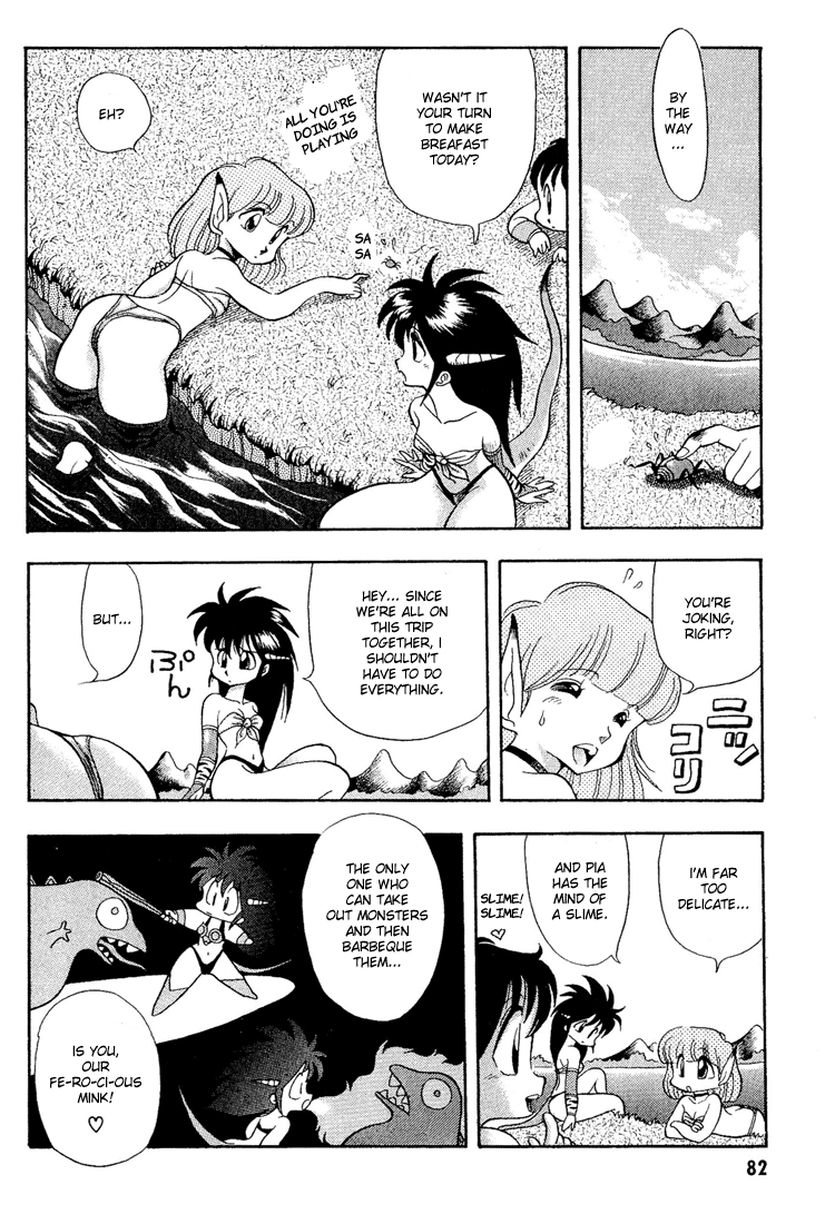 Dragon Half Chapter 5 page 8 - Chapter 5: Mink's Journey Begins