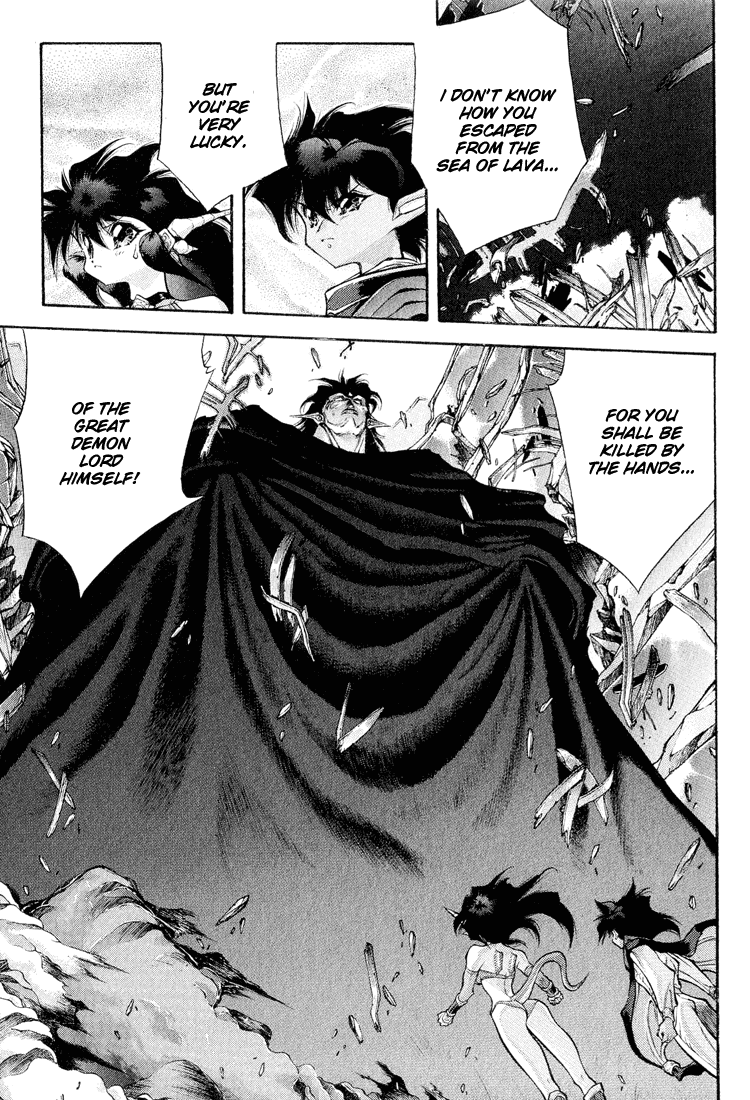 Dragon Half Chapter 61 page 18 - Chapter 61: - Saucer Burnt Out -
