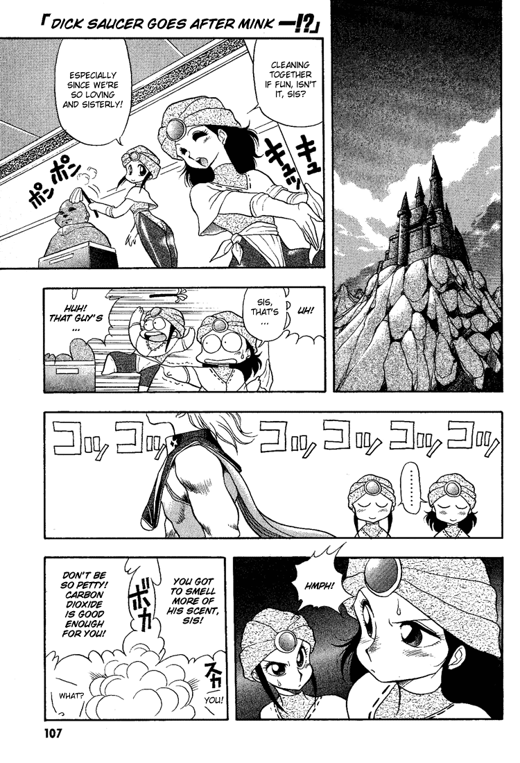 Dragon Half Chapter 7 page 1 - Chapter 7: Dick Saucer Goes After Mink