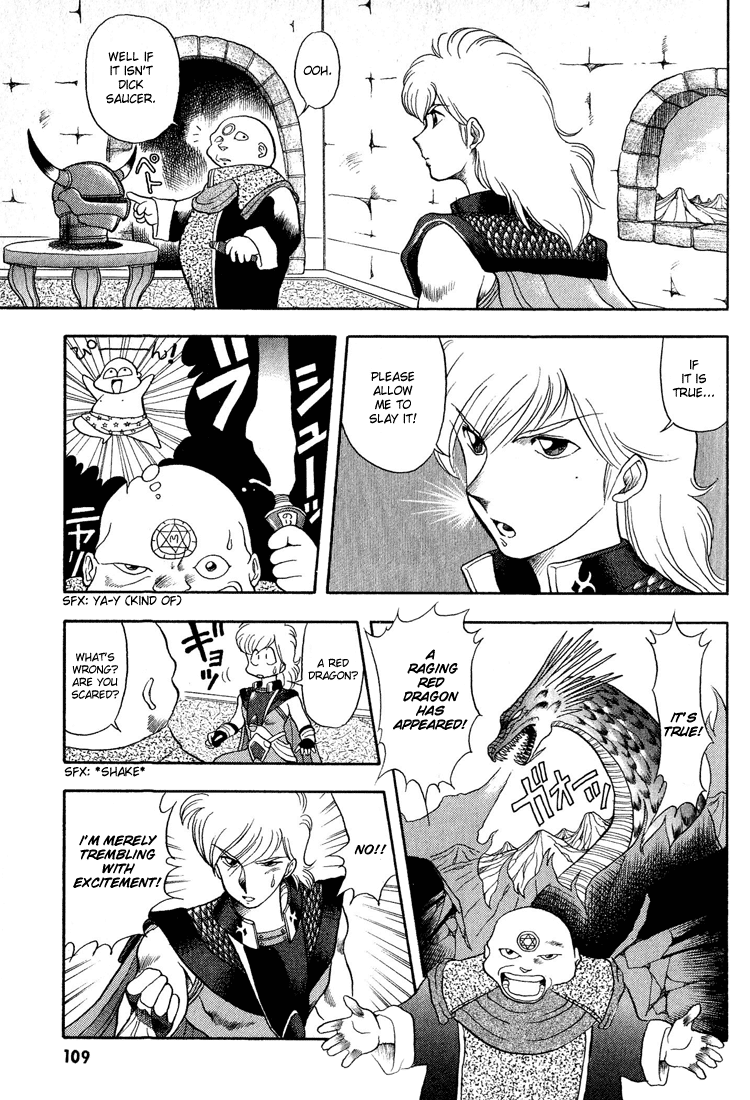 Dragon Half Chapter 7 page 3 - Chapter 7: Dick Saucer Goes After Mink