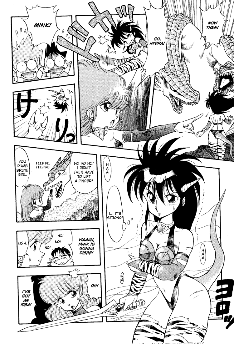 Dragon Half Chapter 7 page 8 - Chapter 7: Dick Saucer Goes After Mink