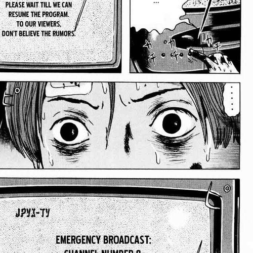 Dragon Head Chapter 27: TV cover