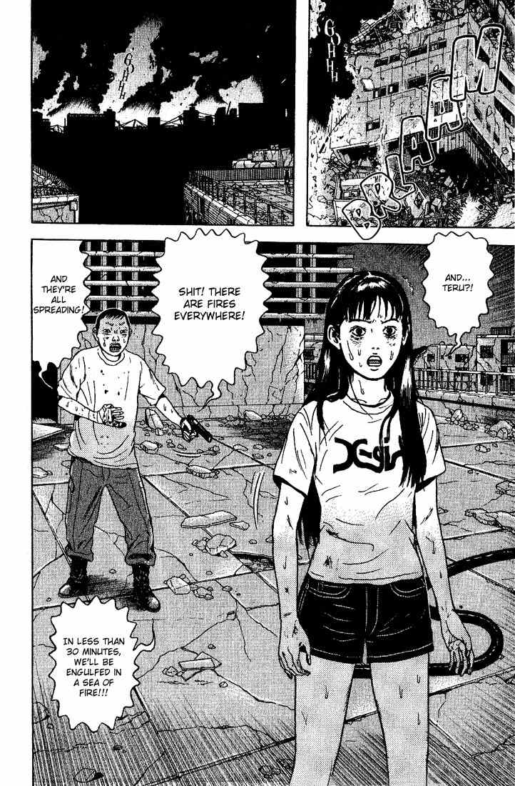Dragon Head Chapter 43 page 2 - Chapter 43: Burning Town