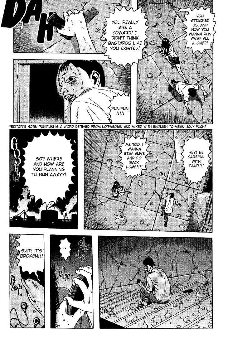 Dragon Head Chapter 43 page 5 - Chapter 43: Burning Town