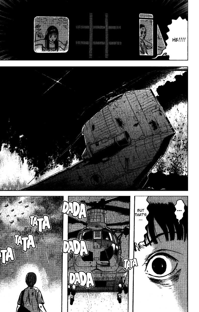 Dragon Head Chapter 69 page 35 - Chapter 69: In the Middle of the Ash Cloud