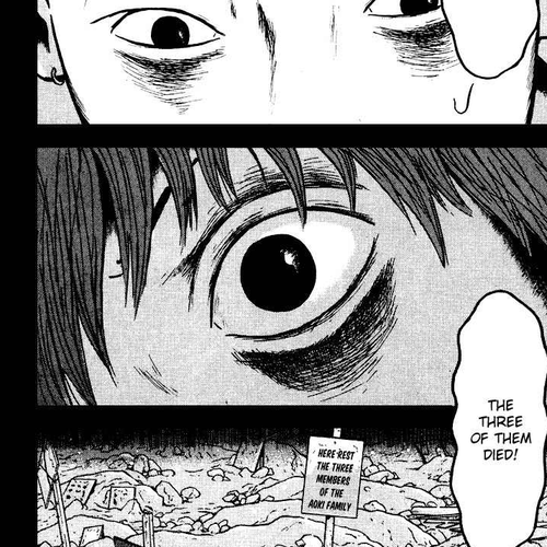 Dragon Head Chapter 86: Teru vs. Nimura cover