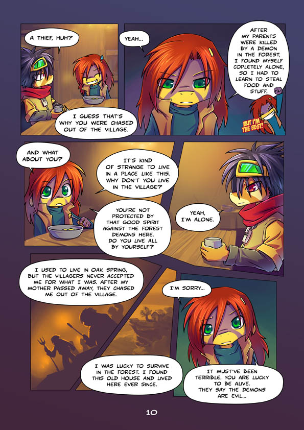 Dragon Heroes - Crow Chapter 0.2 page 11 - Chapter 0 v2 : [Oneshot]