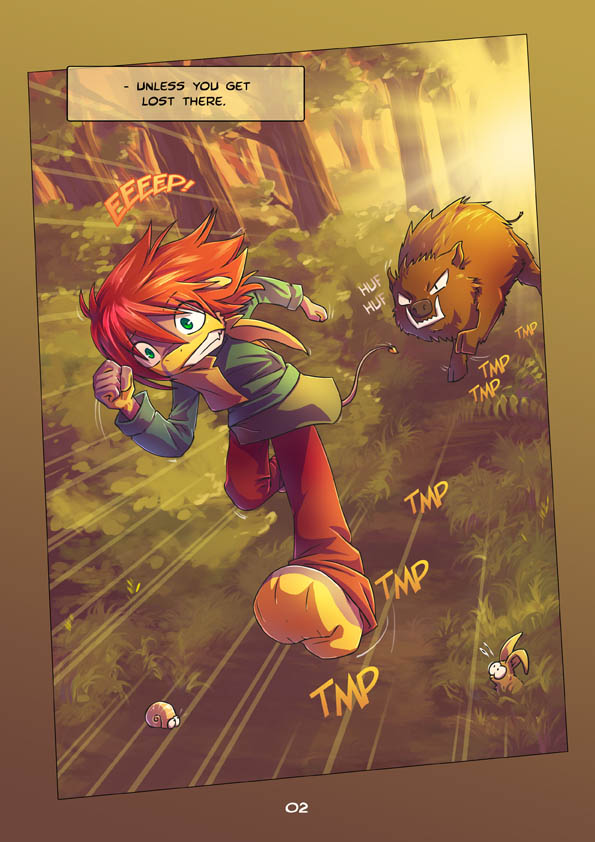 Dragon Heroes - Crow Chapter 0.2 page 3 - Chapter 0 v2 : [Oneshot]
