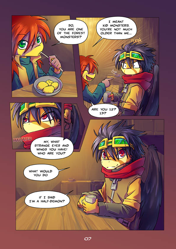 Dragon Heroes - Crow Chapter 0.2 page 8 - Chapter 0 v2 : [Oneshot]