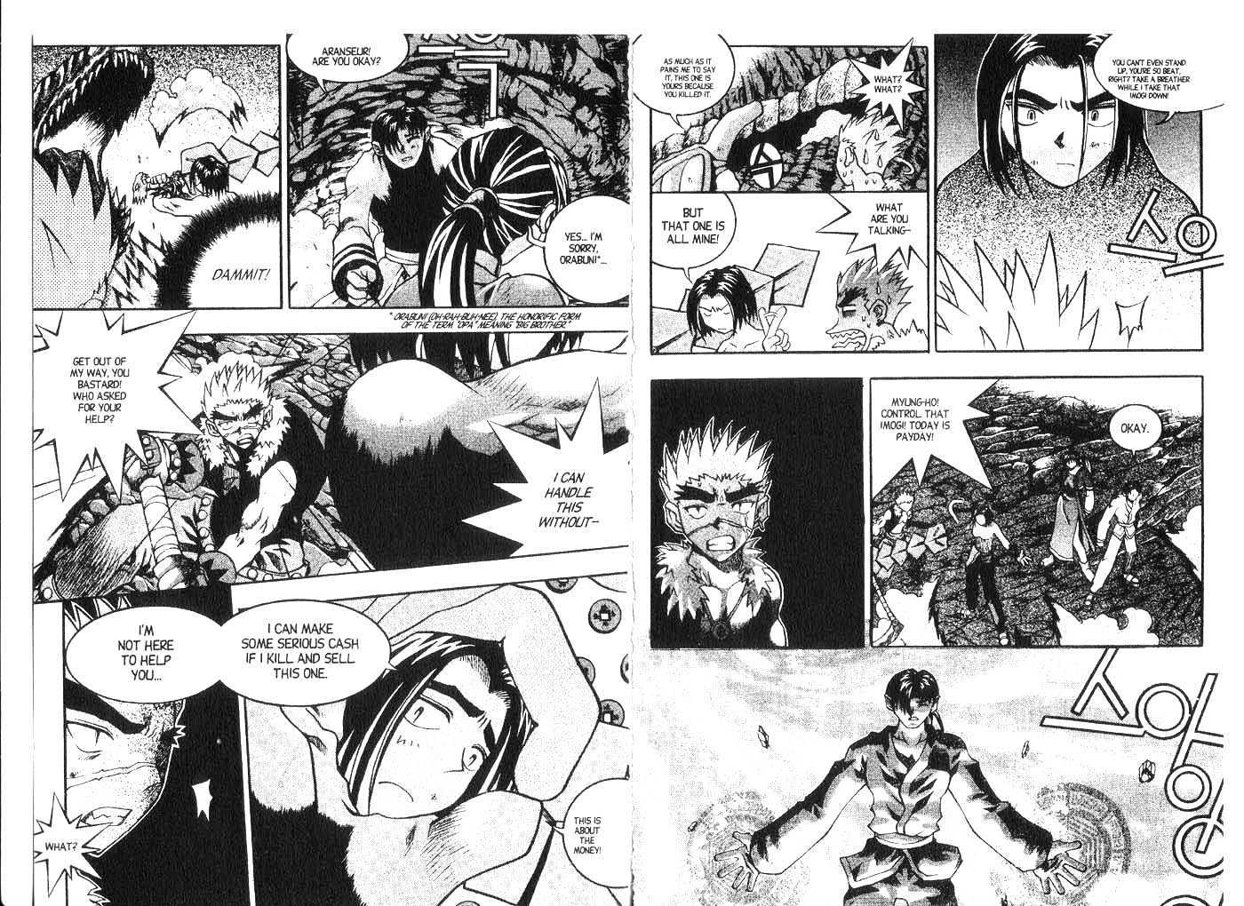 Dragon Hunter Chapter 3.10-2 page 35 - Vol.3 Chapter 10.2 : [Includes chapters 10.1-15.1. See forum for chapter names.]