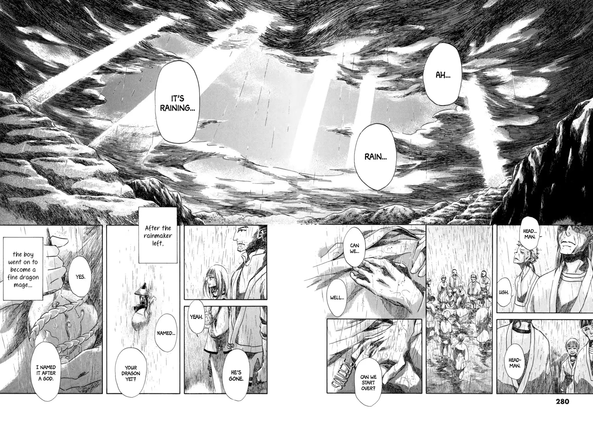 Dragon of the Beginning and Dragon of the Last Chapter 4 page 70 - Chapter 4: The Rainmaker [END]