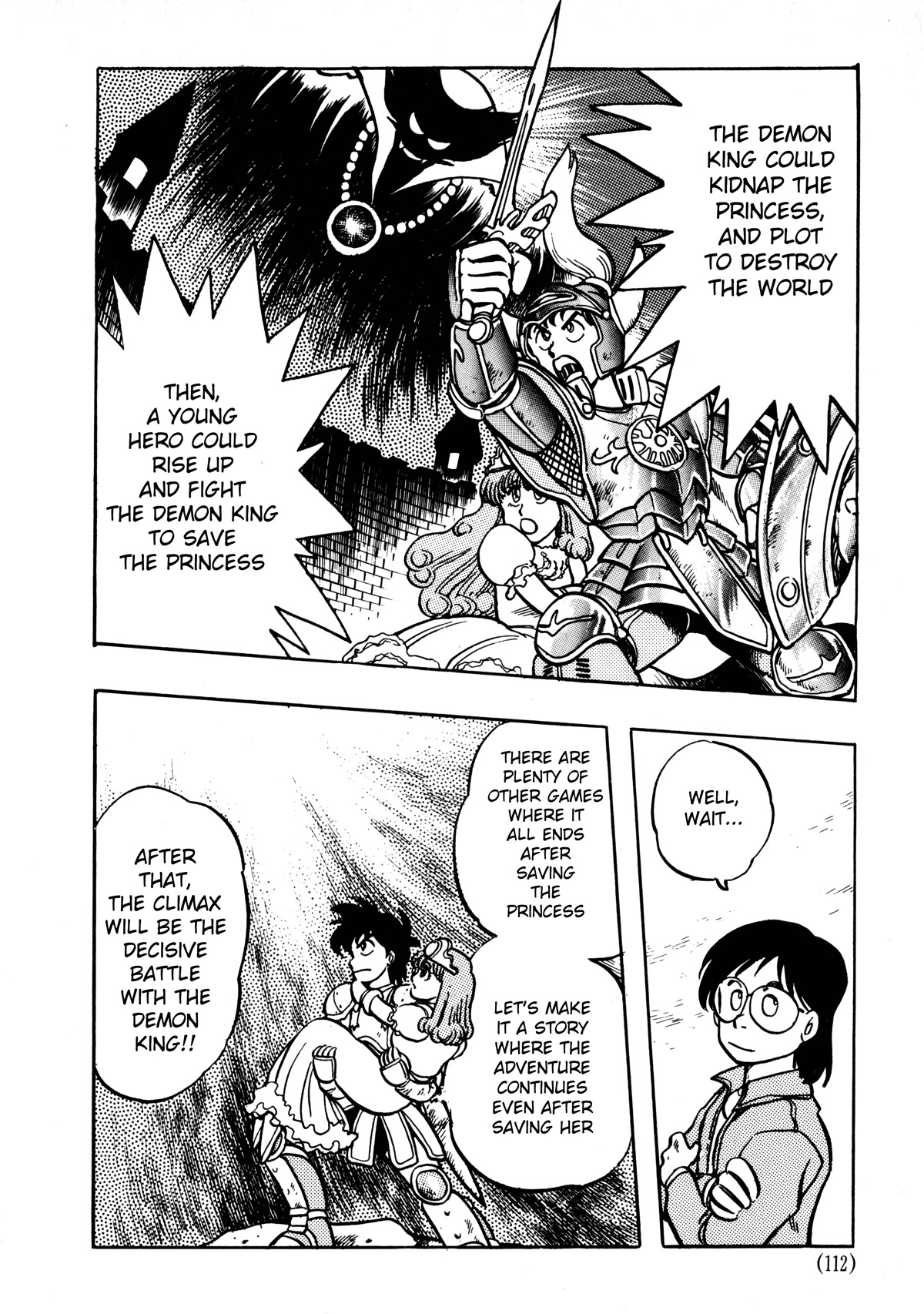 Dragon Quest e no Michi Chapter 4.1 page 8 - Chapter 4.1: Title (Part 1)
