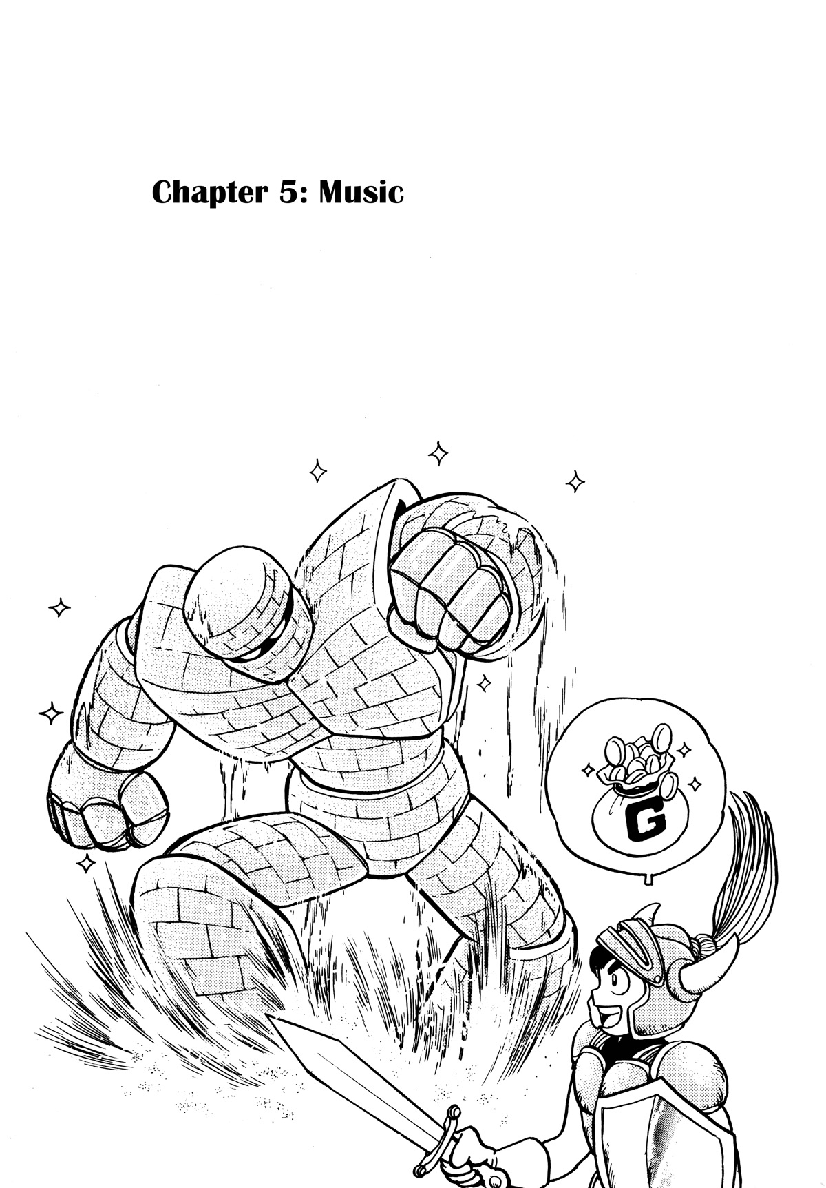 Dragon Quest e no Michi Chapter 5.1 page 1 - Chapter 5.1: Music (part 1)