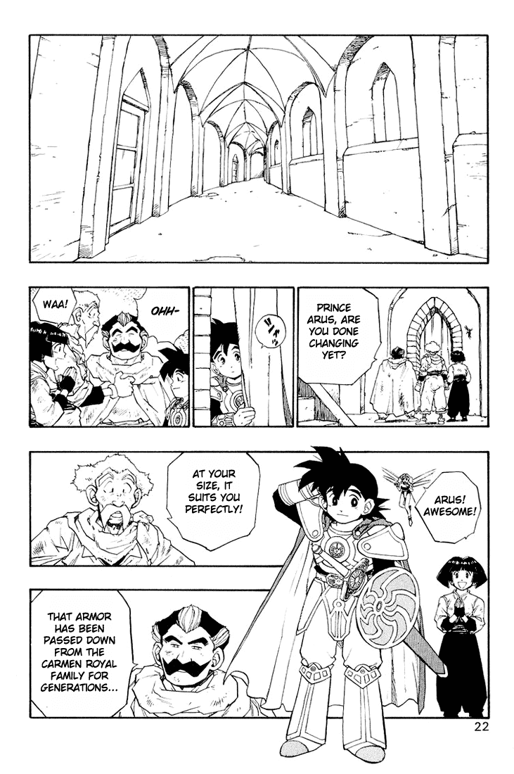 Dragon Quest Retsuden - Roto no Monshou Chapter 15.2 page 22 - Chapter 15 v2