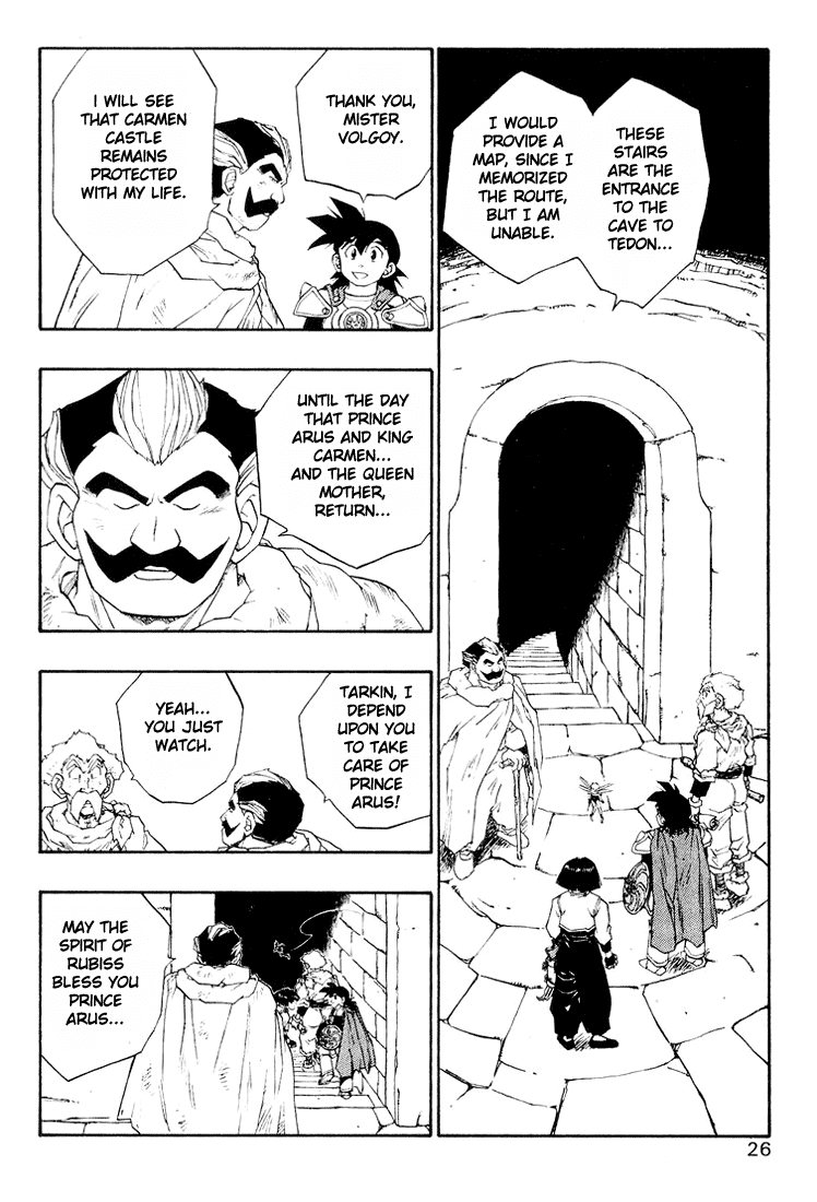 Dragon Quest Retsuden - Roto no Monshou Chapter 15.2 page 26 - Chapter 15 v2