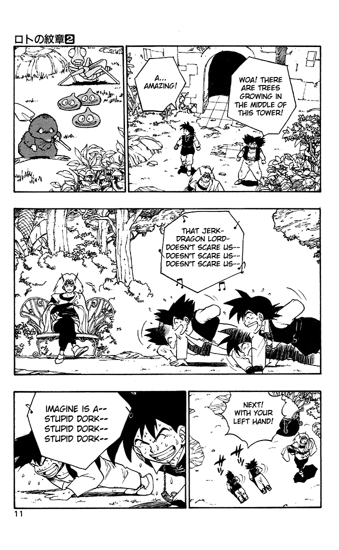 Dragon Quest Retsuden - Roto no Monshou Chapter 4.2 page 11 - Chapter 4 v2