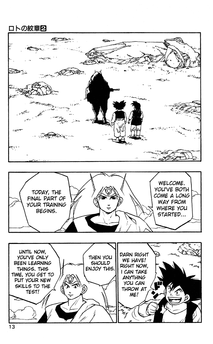 Dragon Quest Retsuden - Roto no Monshou Chapter 4.2 page 13 - Chapter 4 v2